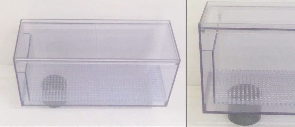 1台限定　塩ビ濾過槽+ウールBOX　750Ⅹ300X300三層式　 未使用　_画像6