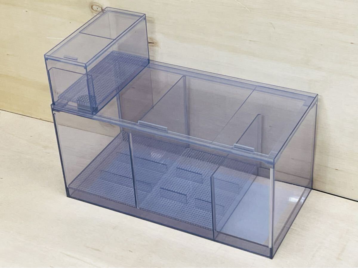 1台限定　塩ビ濾過槽+ウールBOX　750Ⅹ300X300三層式　 未使用　_画像2