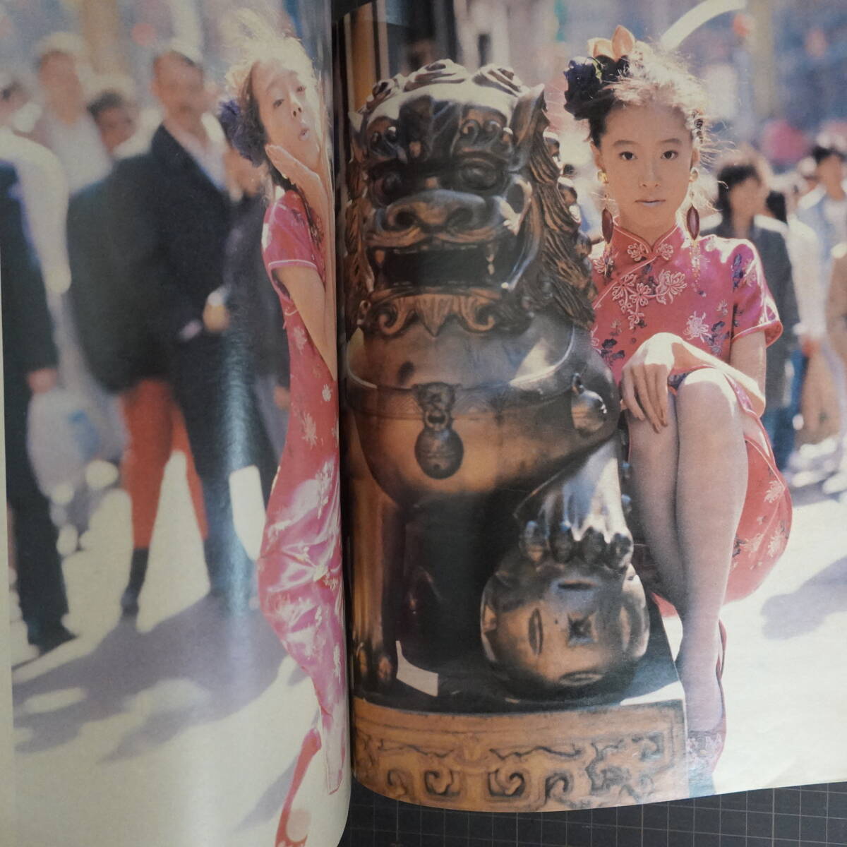 6196中森明菜写真集 フォトブック クルーズ CRUISE 1989年 ニューヨーク パリ ロンドン 東京_画像4