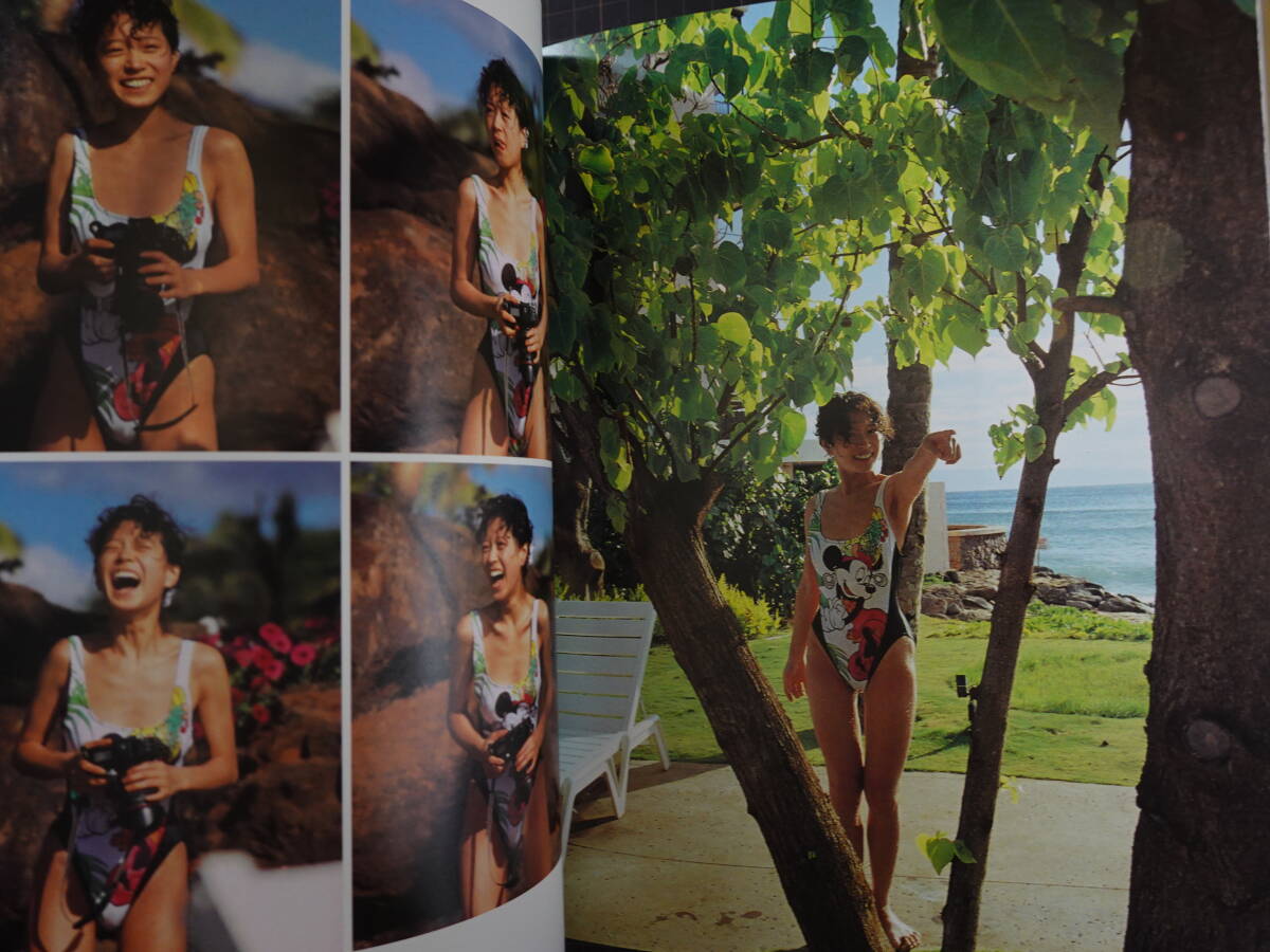 6195中森明菜写真集 MY LIFE 2冊セット HAWAII ＆ NEW YORK / LOS ANGELES 水着多数掲載_画像6