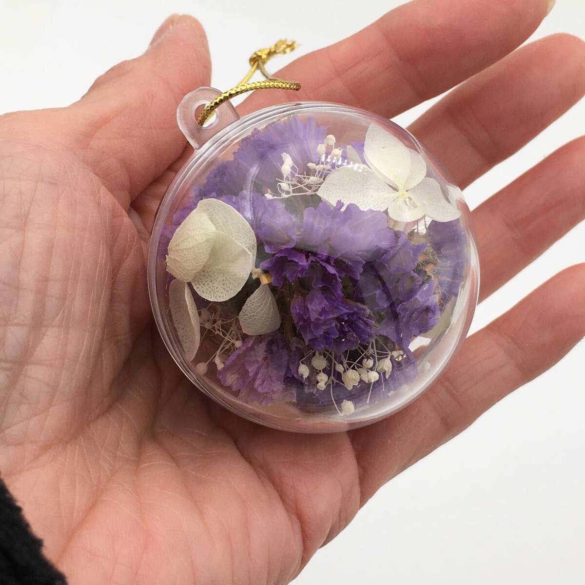 < новый товар > консервированный цветок сухой цветок цветок мяч 2 шт. комплект ручная работа гортензия гипсофила подарок подарок 