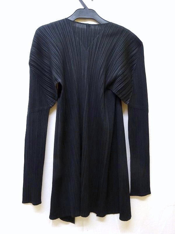 PLEATS PLEASE プリーツプリーズ プリーツカーディガン 3 PP04-JO107 ISSEY MIYAKE イッセイミヤケ_画像2