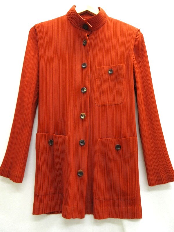 ISSEY MIYAKE イッセイミヤケ プリーツジャケット Jacket M IM74-FD902 ポリエステル100% MADE IN JAPAN_画像1