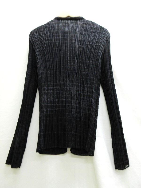 ISSEY MIYAKE FETE イッセイミヤケフェット プリーツシャツ Shirt 2 IF72FD223 ポリエステル100% 日本製_画像2