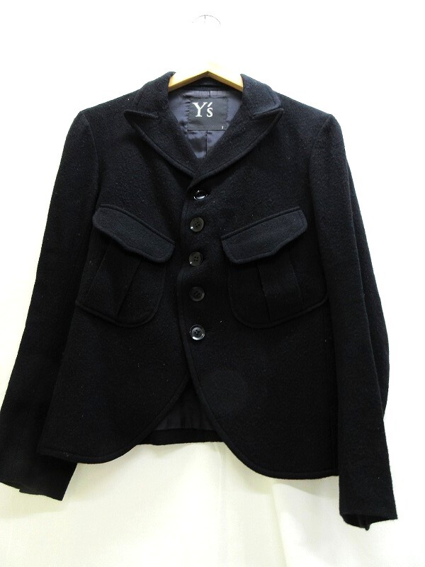 Y's ワイズ ウールJKT 2 Jacket YC-J15-107 WOOL100% MADE IN JAPAN_画像1