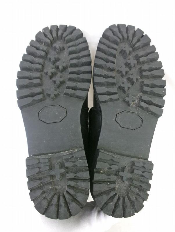 Y's ワイズ ブーツ シューズ 靴 M YJ-A27-601 ブラック_画像8