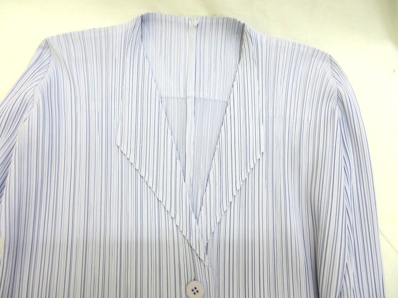 PLEATS PLEASE プリーツプリーズ プリーツシャツジャケット Jacket 3 PP21-JD243 MADE IN FRANCE_画像3