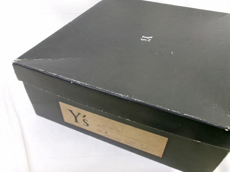 Y's ワイズ ブーツ シューズ 靴 M YJ-A27-601 ブラック_画像10