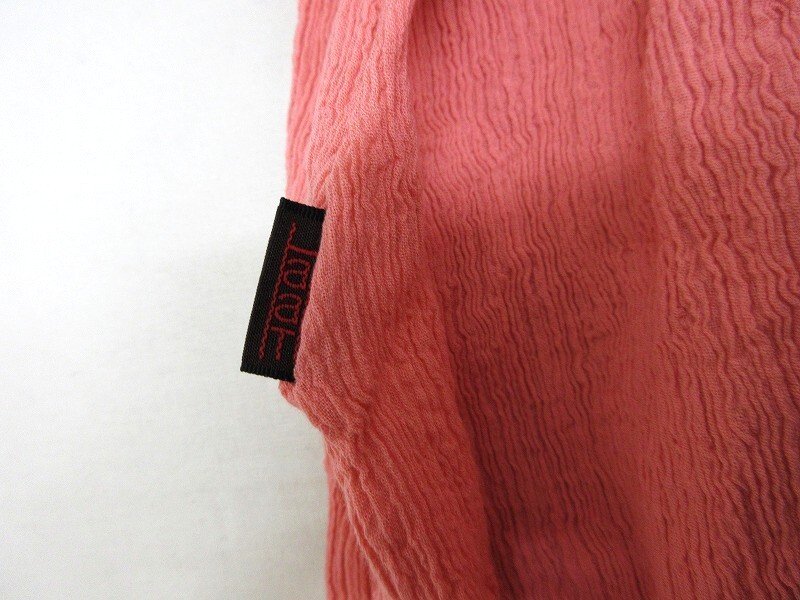 HaaT ISSEY MIYAKE ハート イッセイミヤケ ノースリーブワンピース Dress 2 HA41FH677 綿100% MADE IN JAPAN_画像4