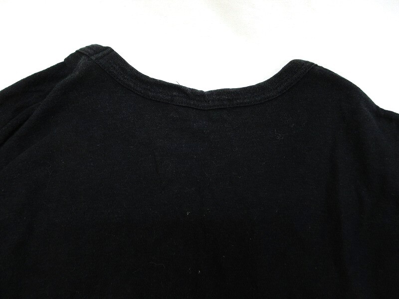 Yohji Yamamoto POUR HOMME ヨウジヤマモト プールオム 半袖カットソー Cut and sew 3 HY-T86-096 バルタン星人 COTTON100%_画像10