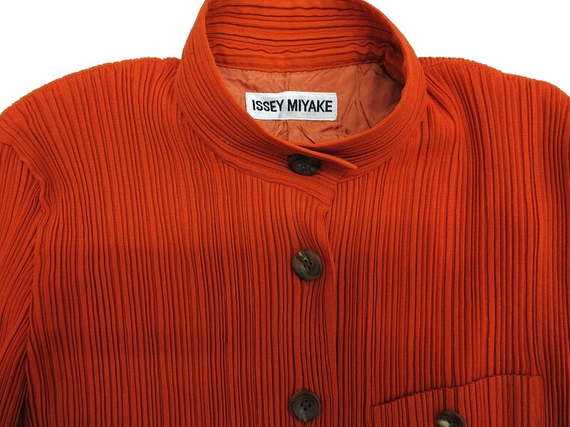 ISSEY MIYAKE イッセイミヤケ プリーツジャケット Jacket M IM74-FD902 ポリエステル100% MADE IN JAPAN_画像3
