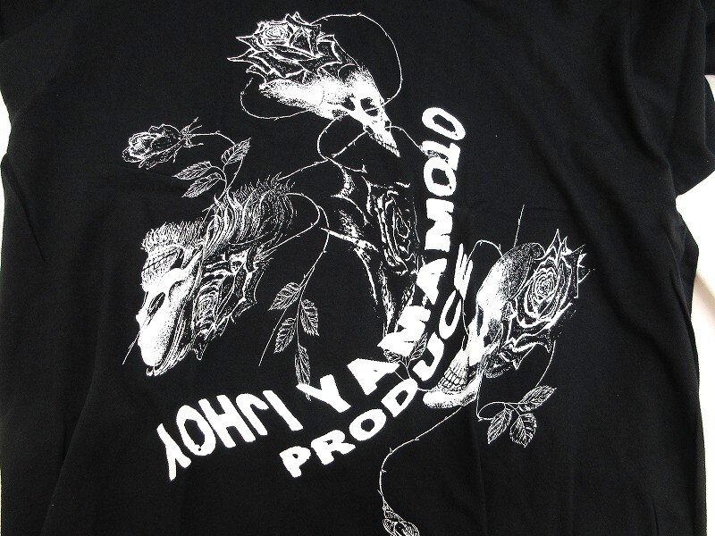 YOHJI YAMAMOTO PRODUCE ヨウジヤマモト プロデュース 半袖カットソー Cut and sew 3 HW-T93-988 COTTON100% MADE IN CHINA_画像4