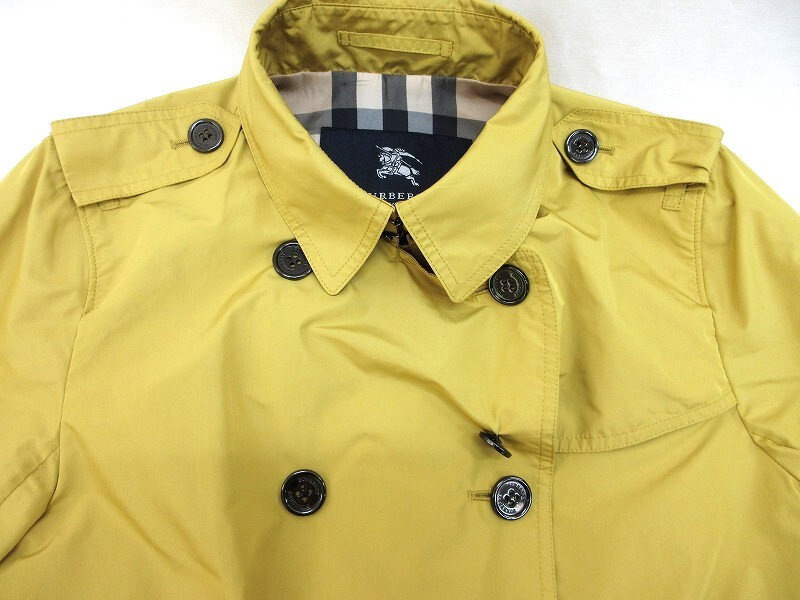 BURBERRY バーバリー トレンチコート 大衣　Coat 40 B1A20-325-65 ポリエステル100% 中国製_画像3