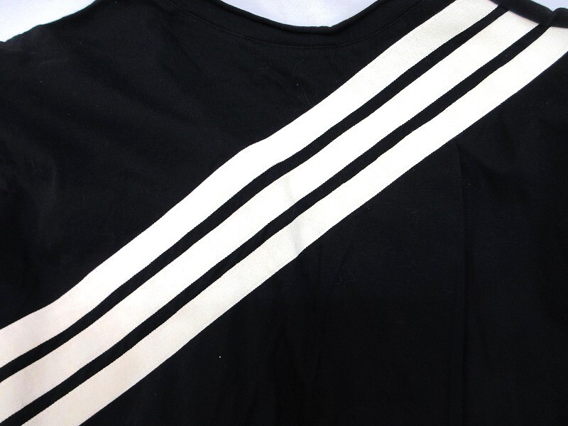 Y-3 ワイスリー 半袖カットソー Cut and sew XL 062747 AAU001 COTTON100% MADE IN THAILAND_画像7