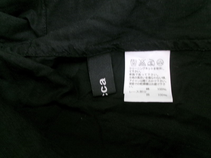 ZUCCa ズッカ ワンピース M ZU31FH034 ブラック 綿100%_画像5