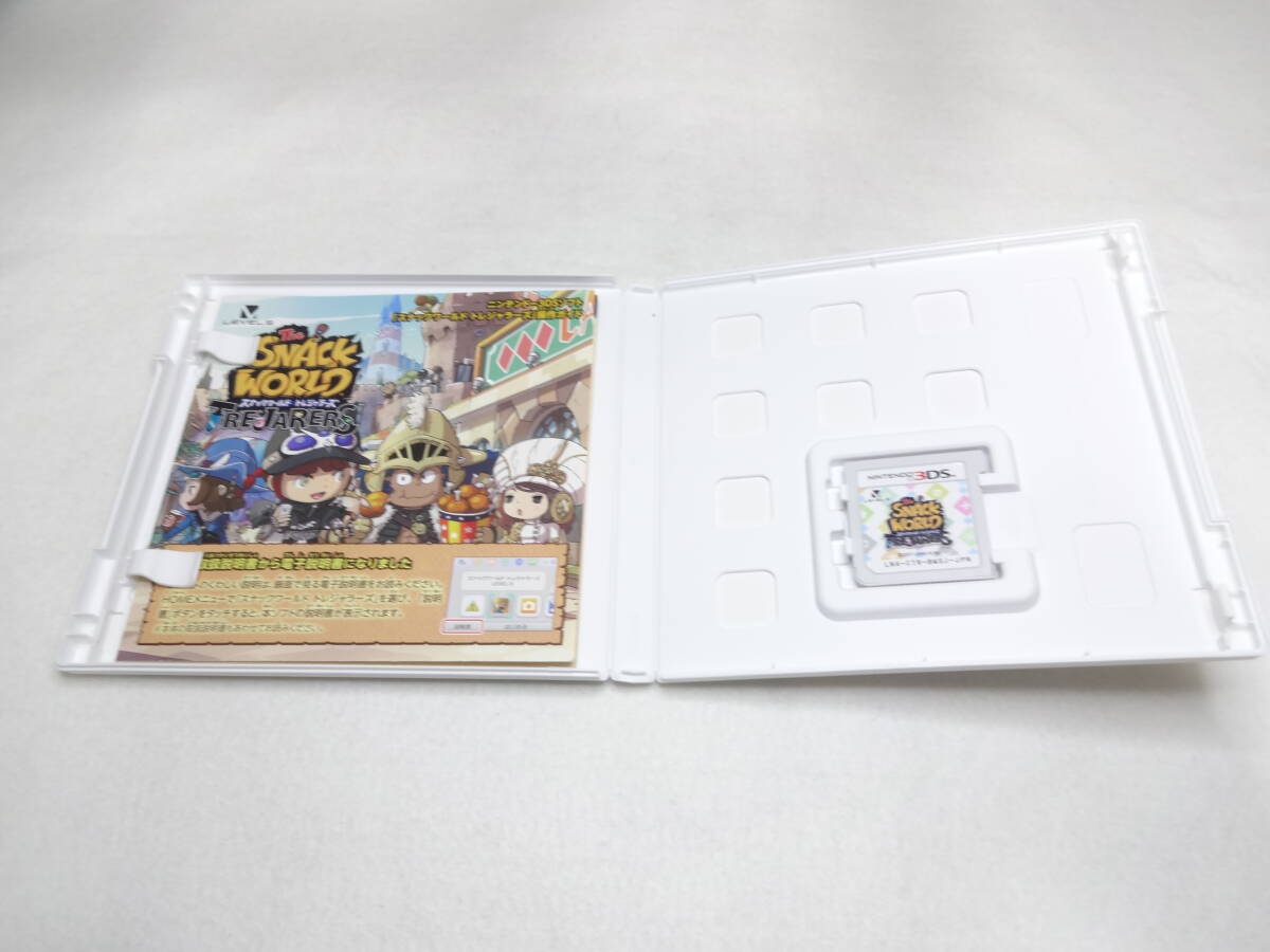 送料無料 3DS スナックワールド トレジャラーズ THE SNACK WORLD TREJARERS LEVEL 5 任天堂 ニンテンドー NINTENDO_画像2