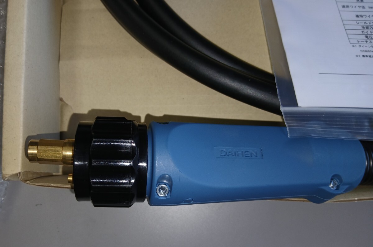 BT3514-45　 3510後継品　ダイヘン CO2/MAG溶接 ブルートーチ 大型ハンドル　4.5m 使用率60%の高効率　未使用品　安い_画像3