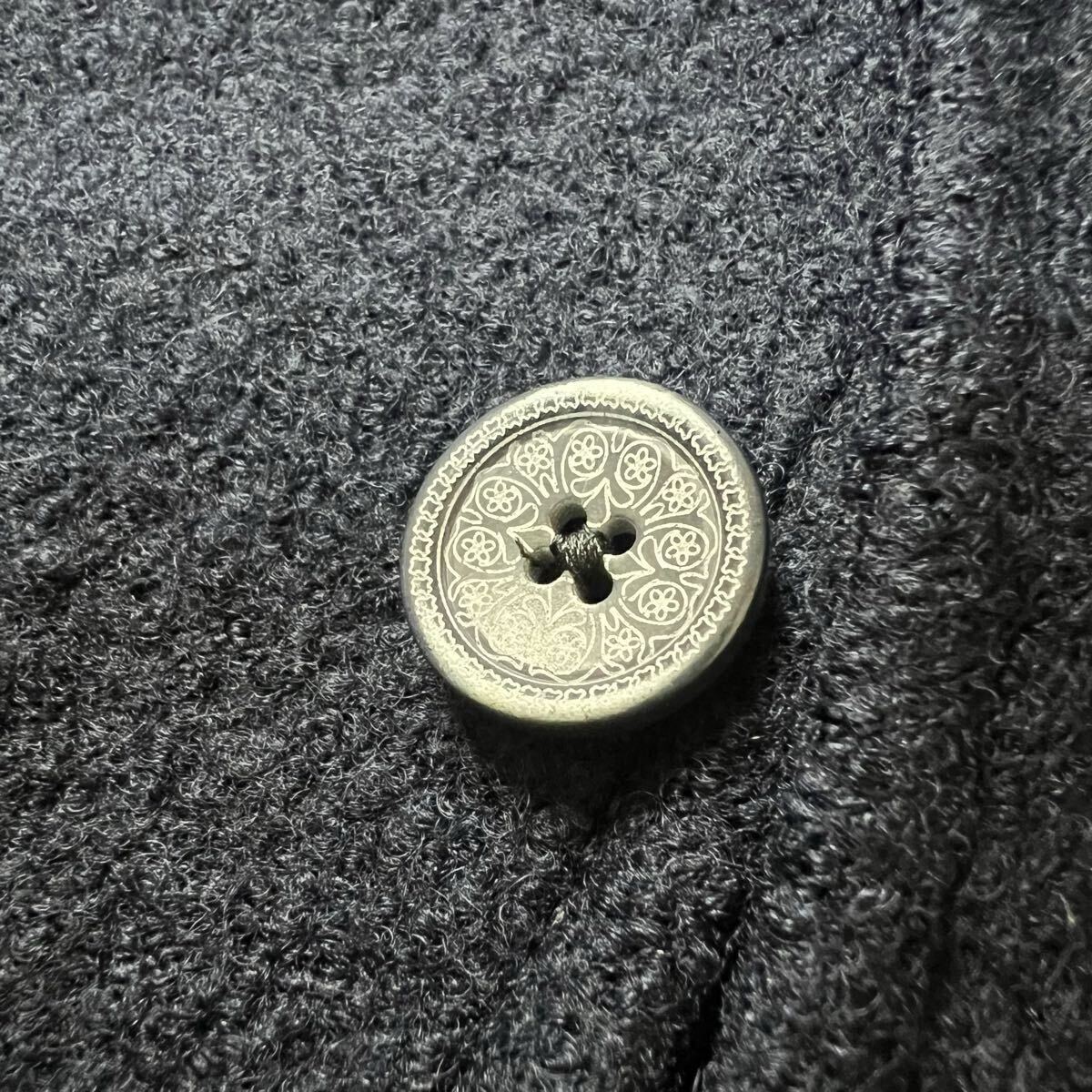 【未使用級】TAGLIATORE タリアトーレ テーラードジャケット アンコン仕立て パイル生地 ウール100% イタリア製 Lサイズ_画像5