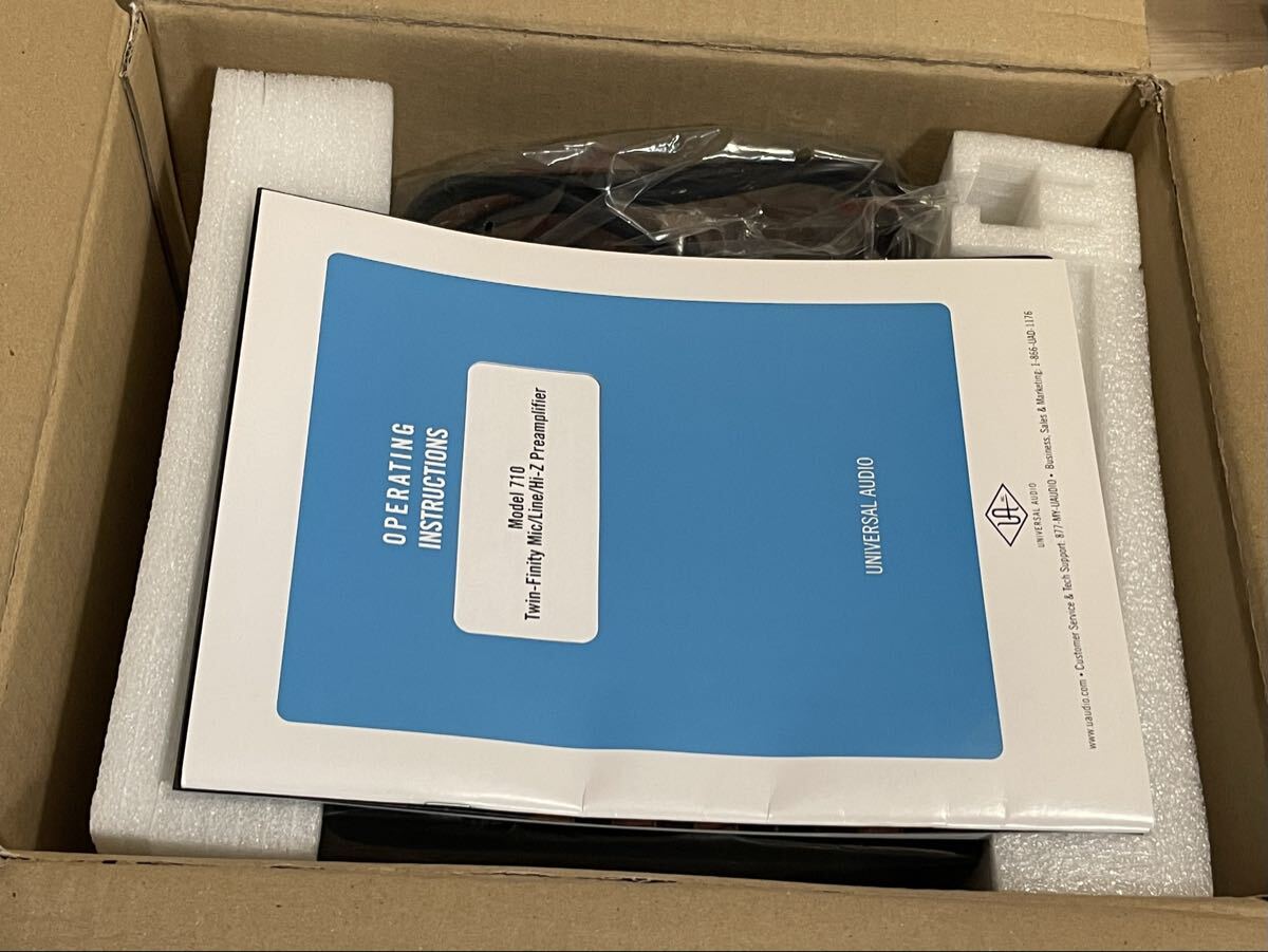 Universal Audio / 710 TWIN-FINITY микрофонный предусилитель 