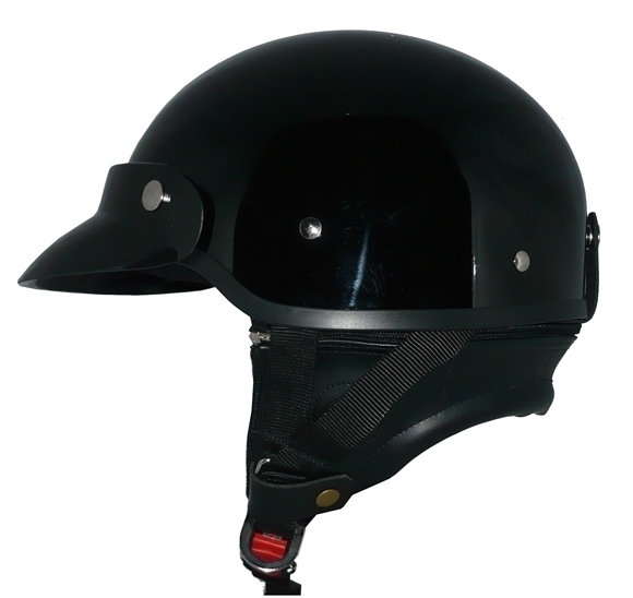 ZK-600 с козырьком . половина jet ( черный ) SG легализация наушники переустановка возможность! Police шлем поли ад 