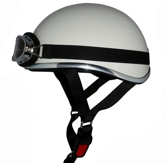  новый товар ZK-120 duck tail ( жемчужно-белый ) металлизированный молдинг оборудование орнамент защитные очки имеется SG легализация 125cc до размер регулировка губка имеется S~L регулировка возможно 