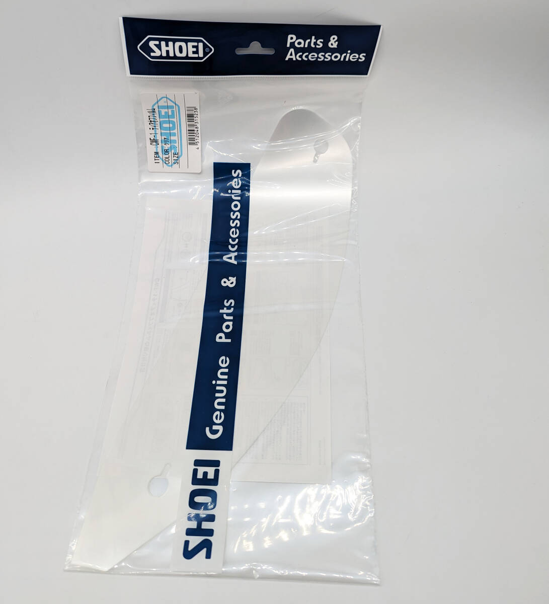 1)新品 未使用 SHOEI ショウエイ CWF-1 ティアオフフィルム クリア 4512048315238　_画像2