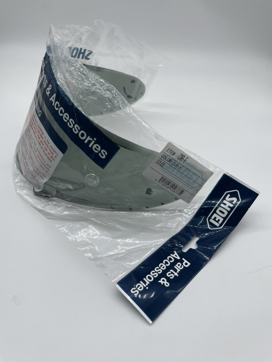 SHOEI CWR-F PINLOCKシールド ピンロックシールド ダークスモーク Dスモーク X-14、Z-7、RYD用 SHOEI純正　4512048458775_画像6
