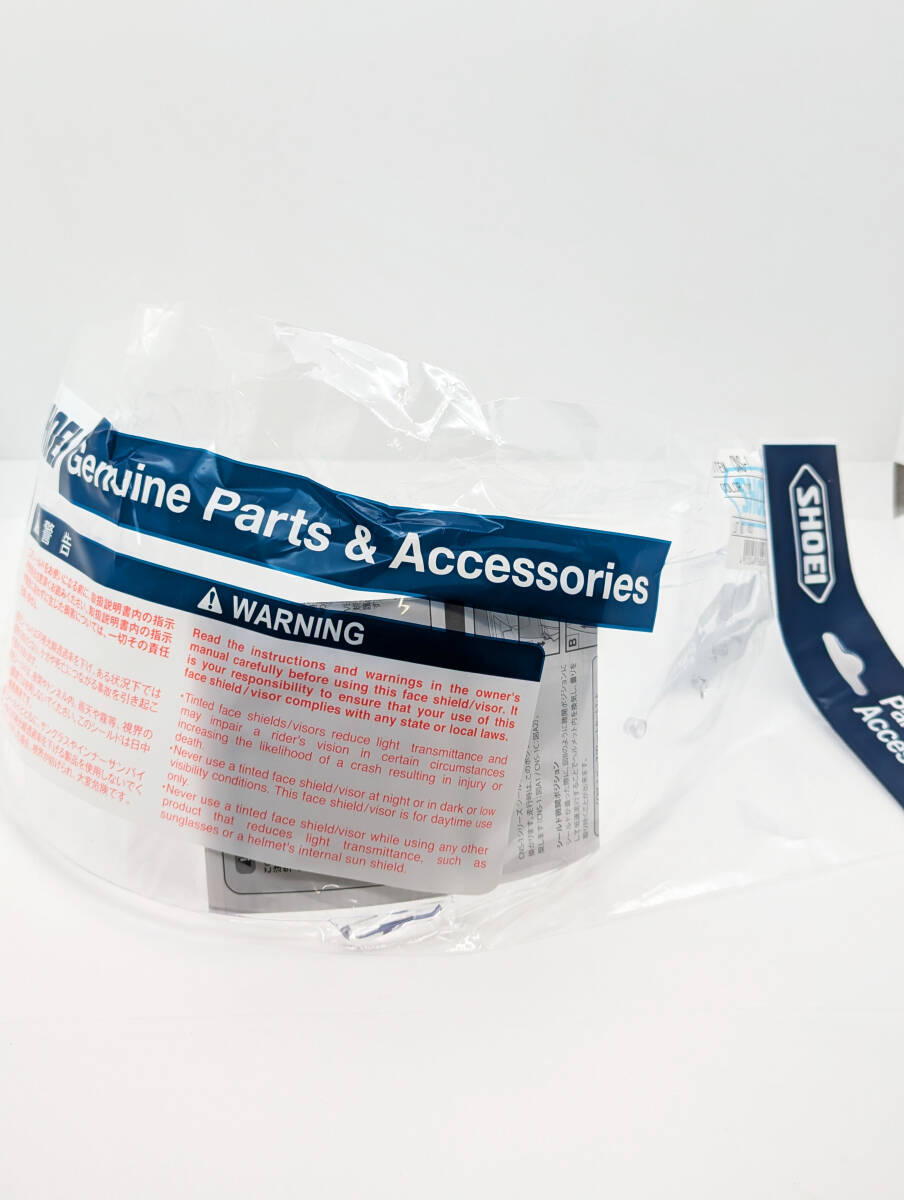 1) 新品未使用 純正品 SHOEI ショウエイ CNS-1 PINLOCKシールド クリア 4512048360566/GT-Air2、GT-Air、NEOTEC、OPTICSON ネオテックagair_画像1