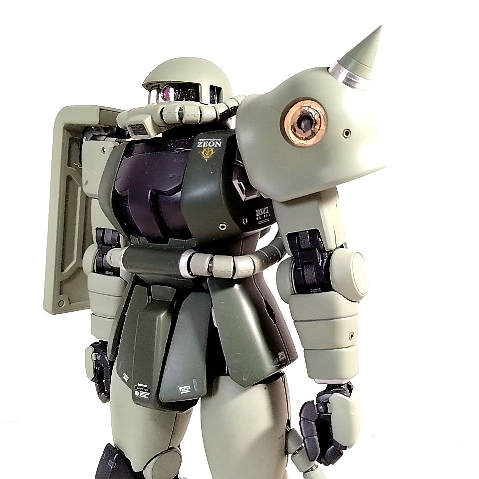 塗装品　MG ザクⅡ J型　MS-06J ZAKUⅡ　　　G251109-1_画像2