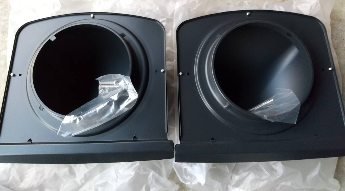 長期保管在庫 未使用 ブラック 黒色 屋外フード MAX VCK150UP φ150 レンジ ダクト用 4個 一部写真確認 送料無料 匿名発送_画像5