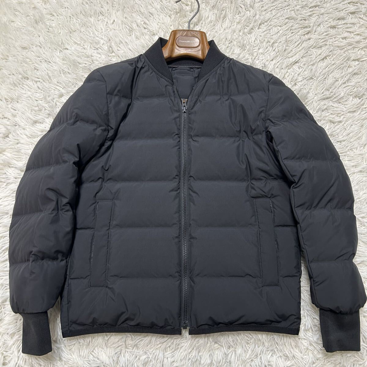 新品タグ付き・極上ダウン80%!!!カルバンクライン【圧倒的存在感】Calvin Klien ダウンジャケット　アウター　コート　オレンジ　S位_画像8