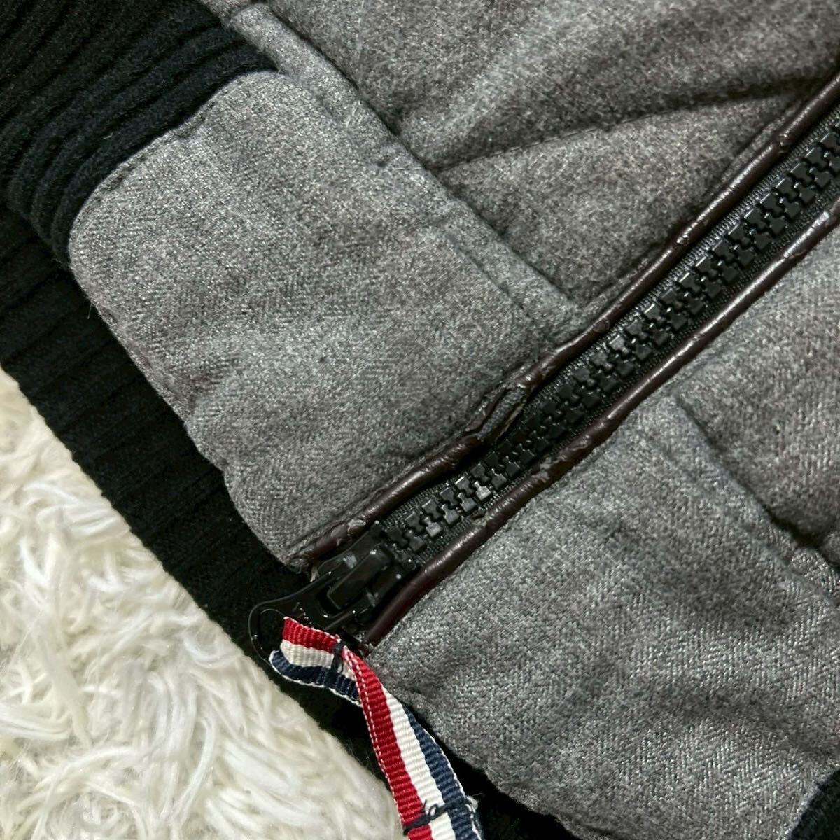 ビームスハート【人気の一着】BEAMS HEART ダウンジャケット アウター 中綿 キルティング グレー M_画像9