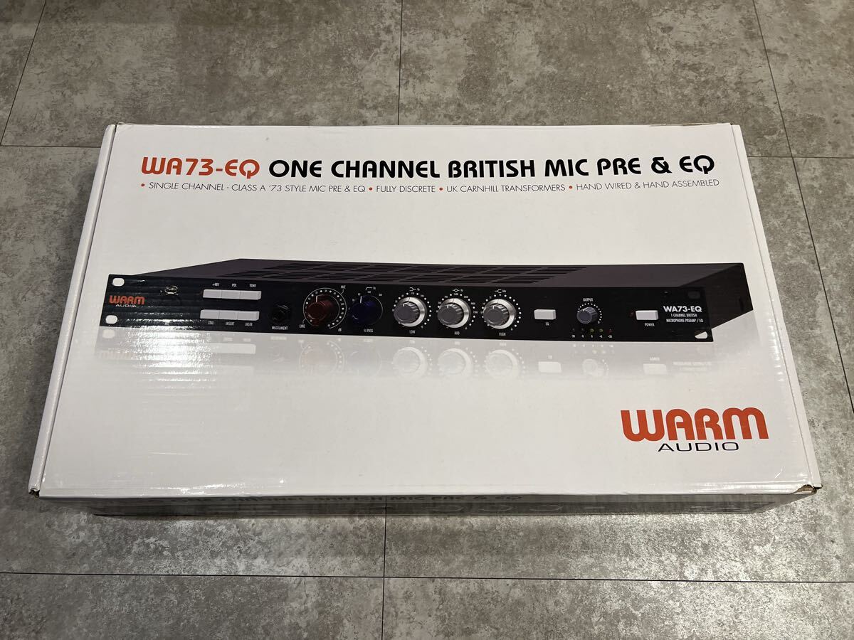 WARM AUDIO WA73-EQ микрофонный предусилитель & эквалайзер 