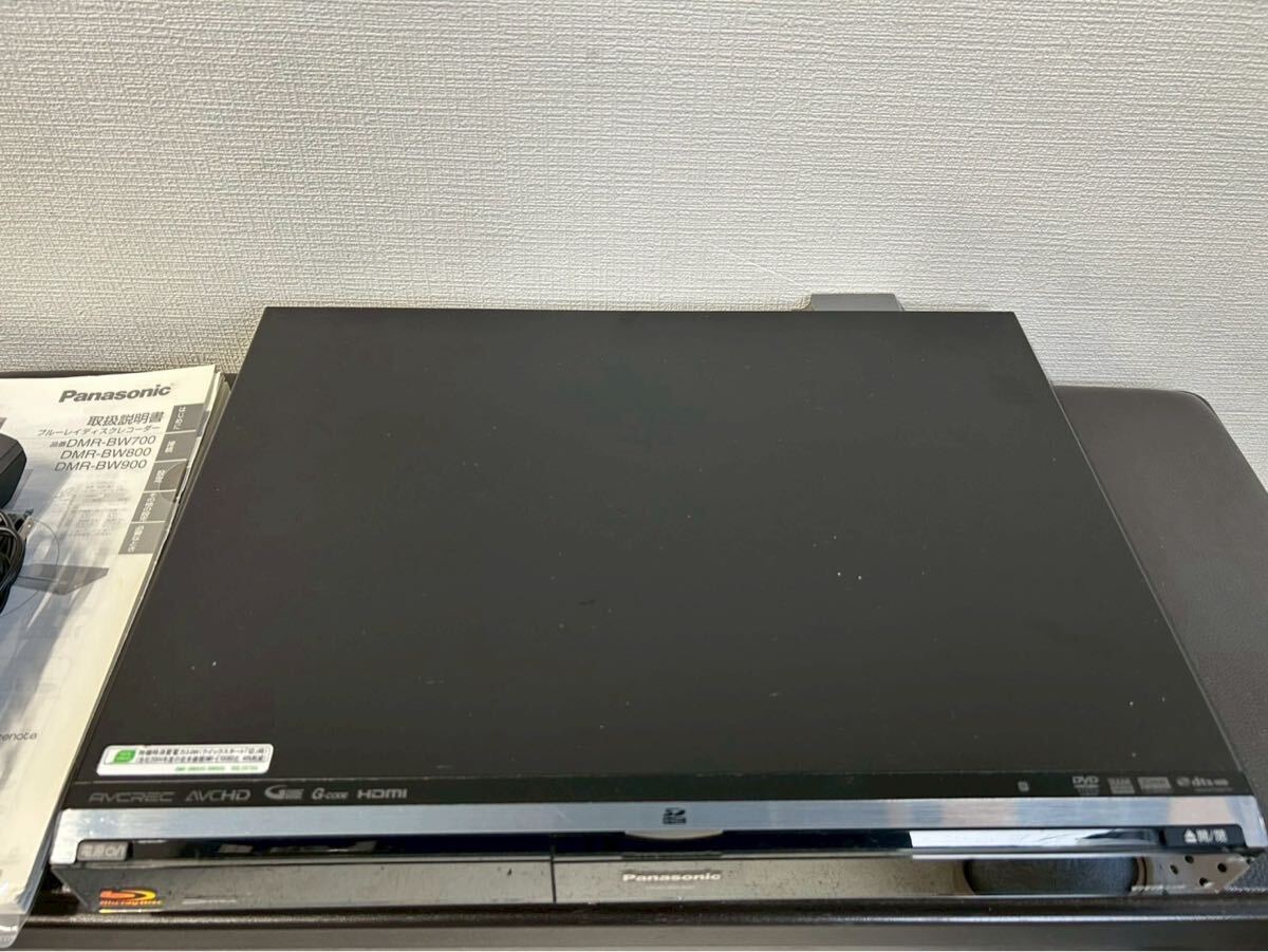 wa-2f/ Panasonic パナソニック ブルーレイディスクレコーダー BDレコーダー リモコン付　DMR-BW700_画像2