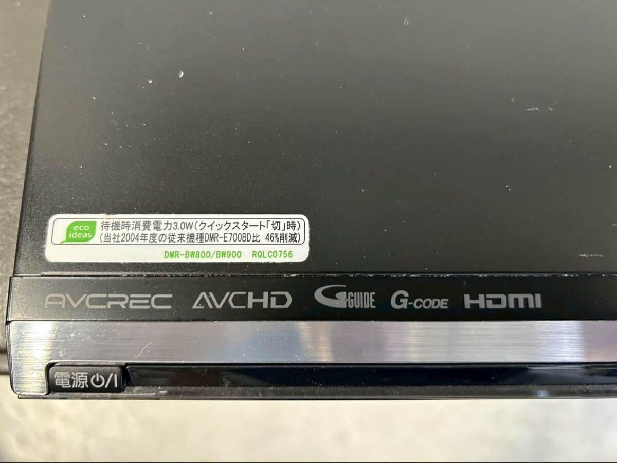 wa-2f/ Panasonic パナソニック ブルーレイディスクレコーダー BDレコーダー リモコン付　DMR-BW700_画像9
