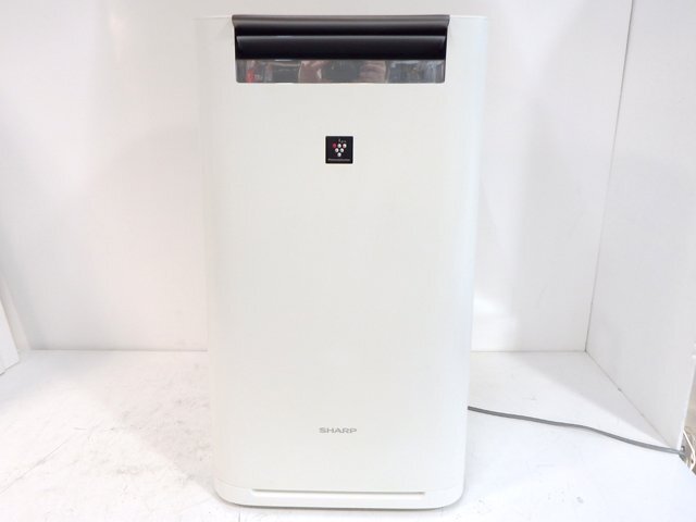  электризация OK* sharp KI-JS70 увлажнение очиститель воздуха [ "plasma cluster" система очищения воздуха ионами 25000] увлажнение функция не использовался #2021 год производства белый 