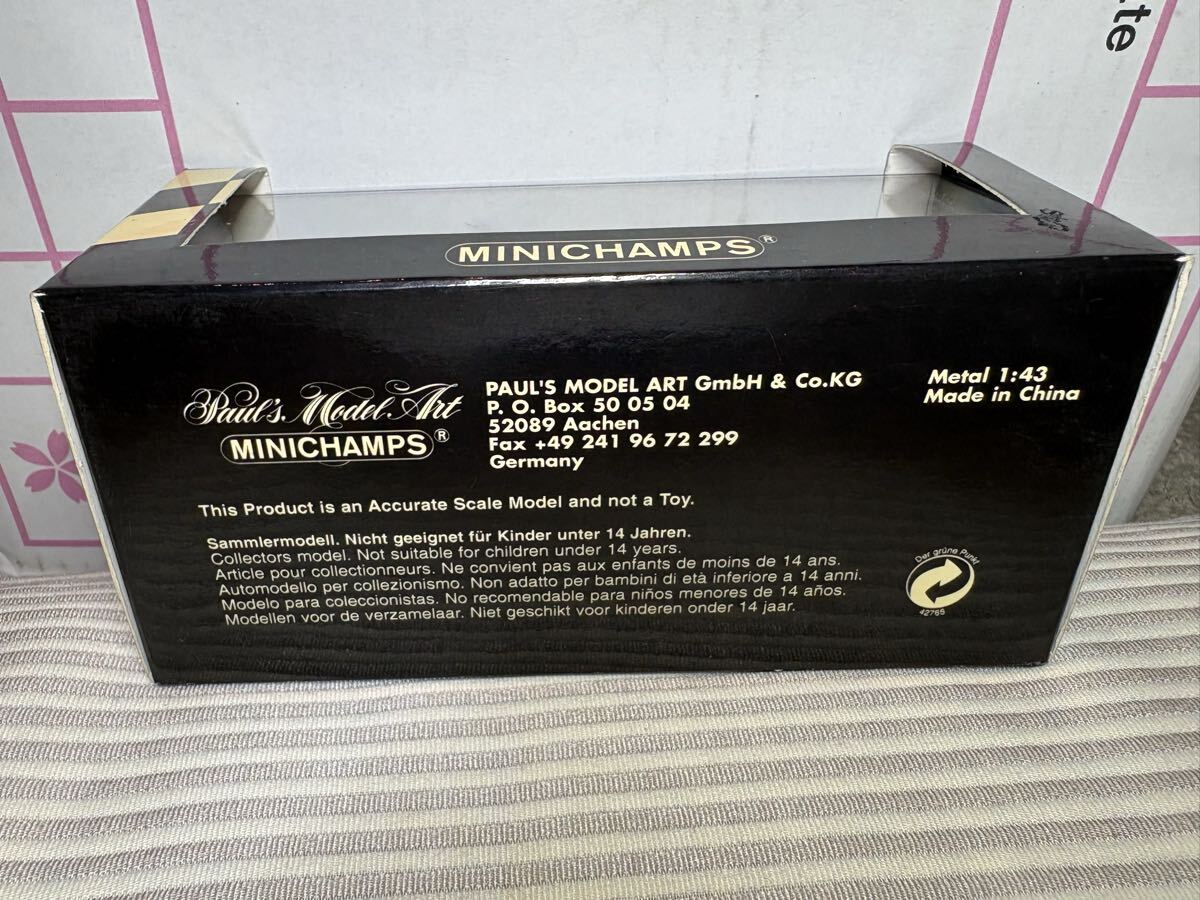 1/43 ミニチャンプス 011122 Audi TT-R DTM 2001 Abt Sportsline Junior M.Ekstroem_画像2