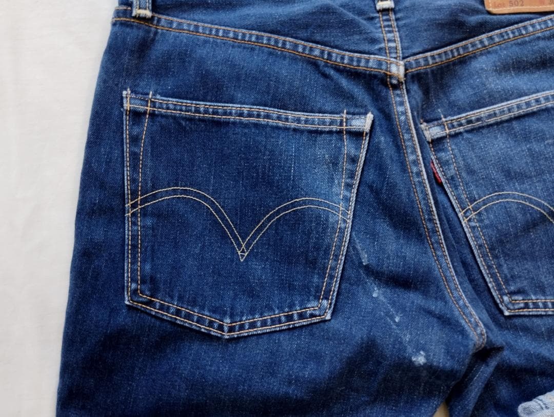 Levi's リーバイス　５０２　セルビッジジーンズ　W３０　赤耳　９０ｓ_画像8