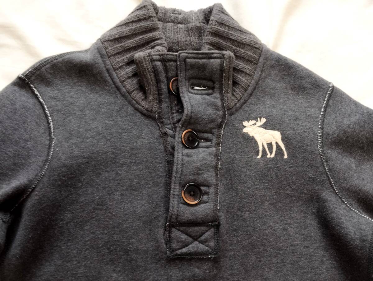Abercrombie＆Fitch アバクロ　スウェットプルオーバー　S_画像2
