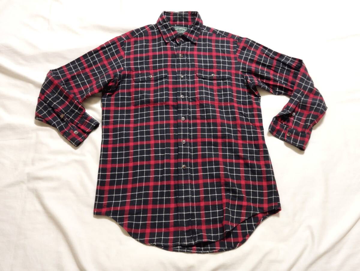 Ralph Lauren Polo Country　ネルシャツM　８０’ｓ９０ｓ_画像1
