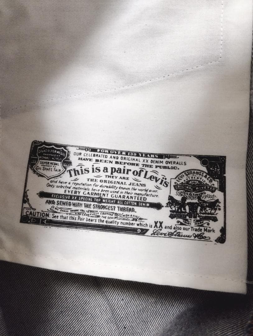 希少サイズ　Levi’s リーバイス　５０１ ジーンズ　W４２　リジッド_画像6