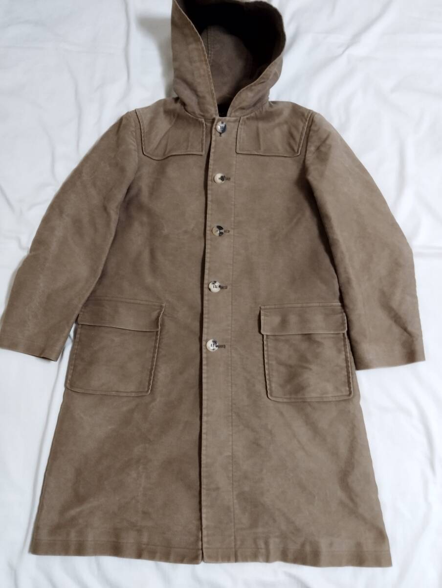 A.P.C. アーペーセー　フランス製モールスキンコート　１_画像1