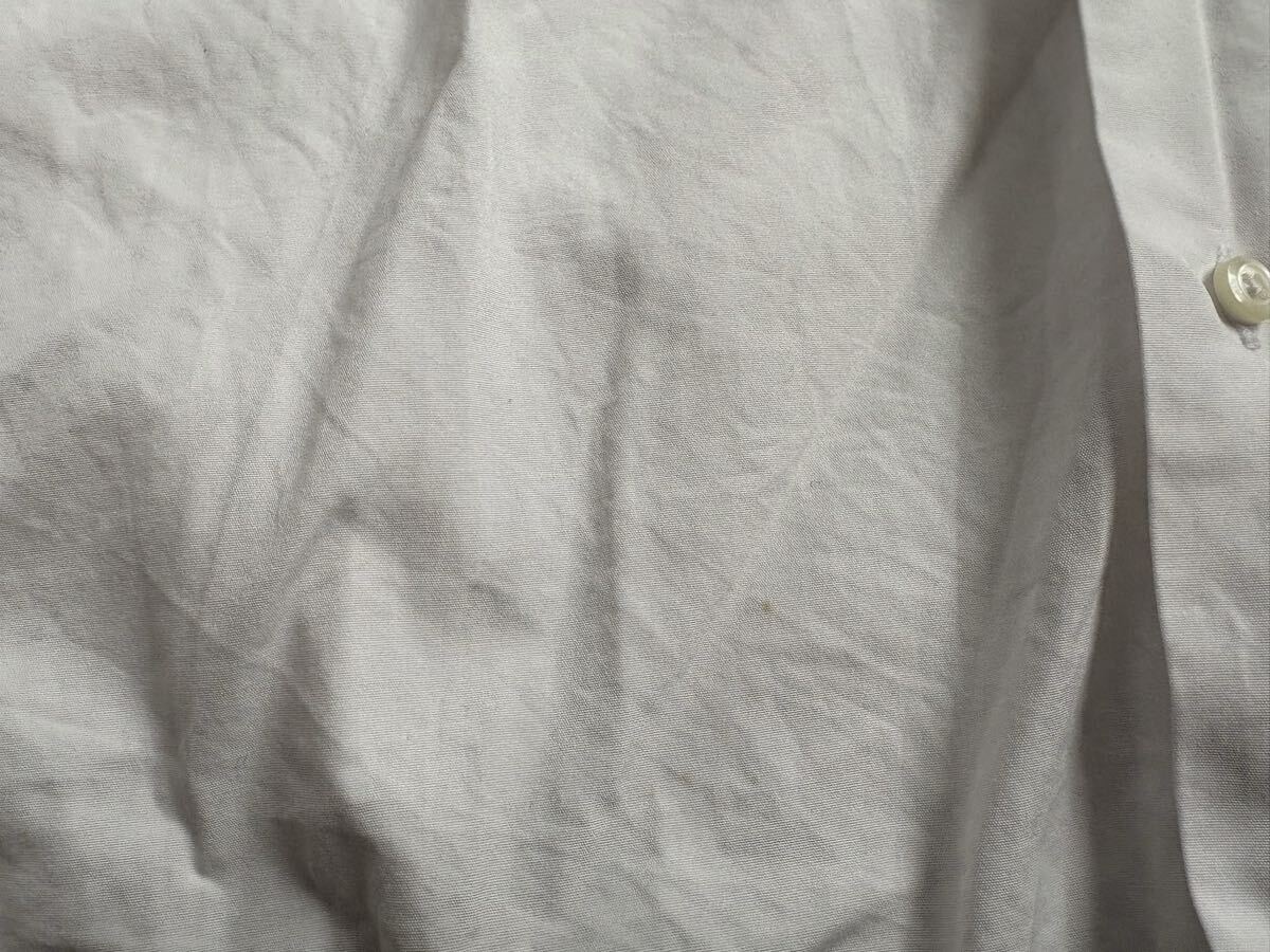 INDIVIDUALIZED SHIRTS インディビジュアライズドシャツ オープンカラー シャツ Sサイズ_画像6