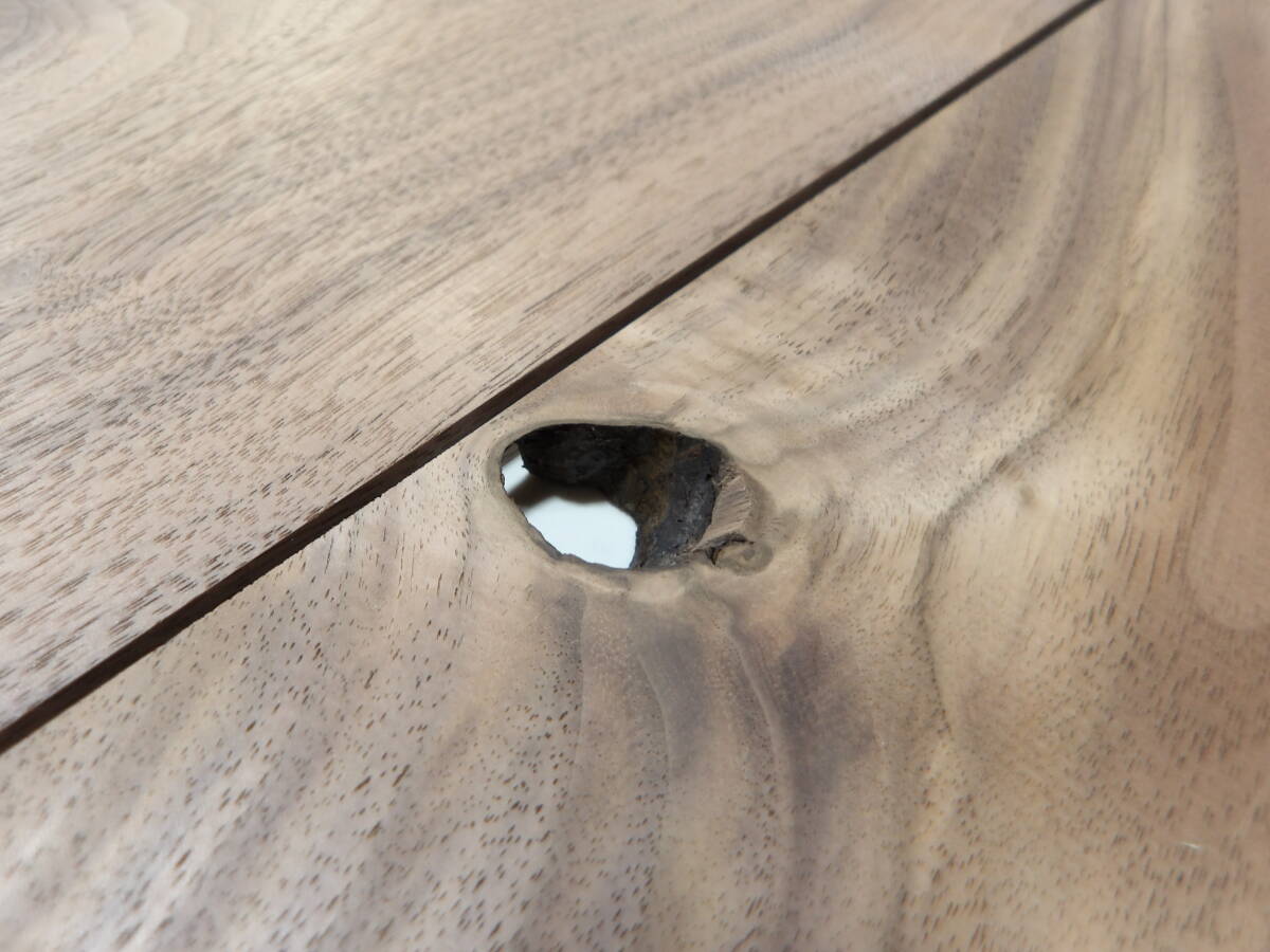 木っ端クラブ　★人気★　B級　ウォールナット　薄板　5枚入り (厚約11mm 幅約120mm)　4面プレーナー済み　DIY ハンドメイド A15_画像4