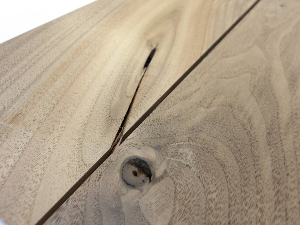 木っ端クラブ　★人気★　B級　ウォールナット　薄板　5枚入り (厚約11mm 幅約120mm)　4面プレーナー済み　DIY ハンドメイド A15_画像6