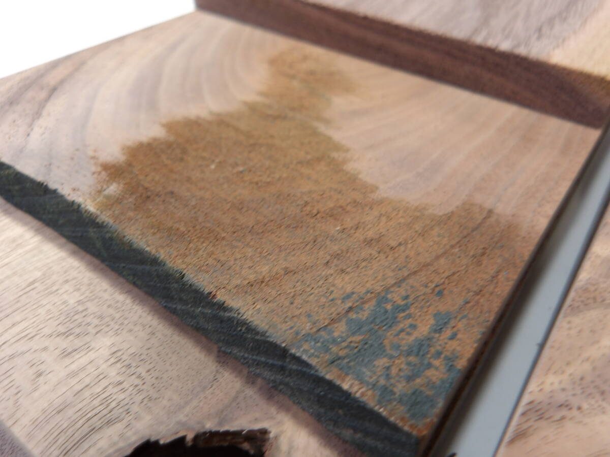 木っ端クラブ　★500円スタート★　B級　ウォールナット　薄板　端材 (厚約11mm 幅約120mm)　4面プレーナー済み　DIY ハンドメイド A24_画像7