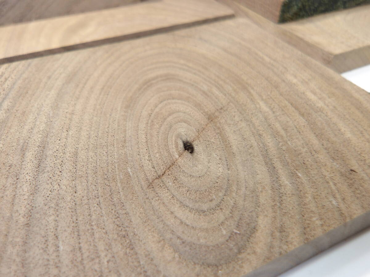 木っ端クラブ　★500円スタート★　B級　ウォールナット　薄板　端材 (厚約11mm 幅約120mm)　4面プレーナー済み　DIY ハンドメイド A24_画像8