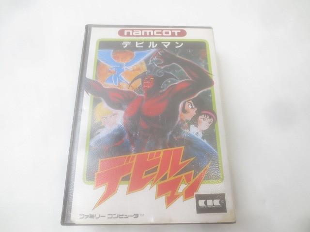 中古品 ゲーム ファミコン ソフト デビルマン 箱付き_画像1