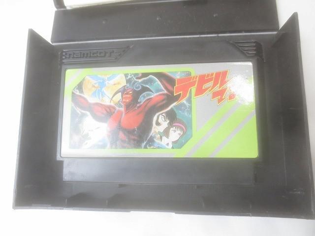 中古品 ゲーム ファミコン ソフト デビルマン 箱付き_画像4