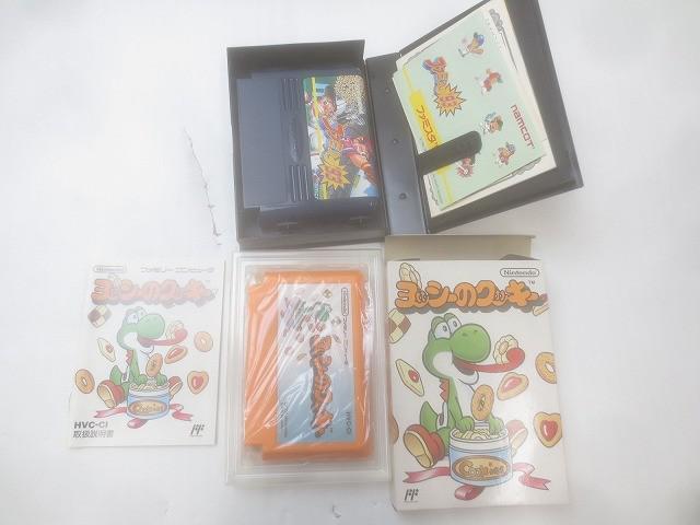 中古品 ゲーム ファミコン ソフト 7点 ヨッシーのクッキー ファミスタ 93 等 グッズセット_画像4